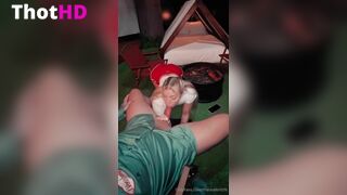 Therealbrittfit Blow Cumshot on Tittys Sex Video Leaks