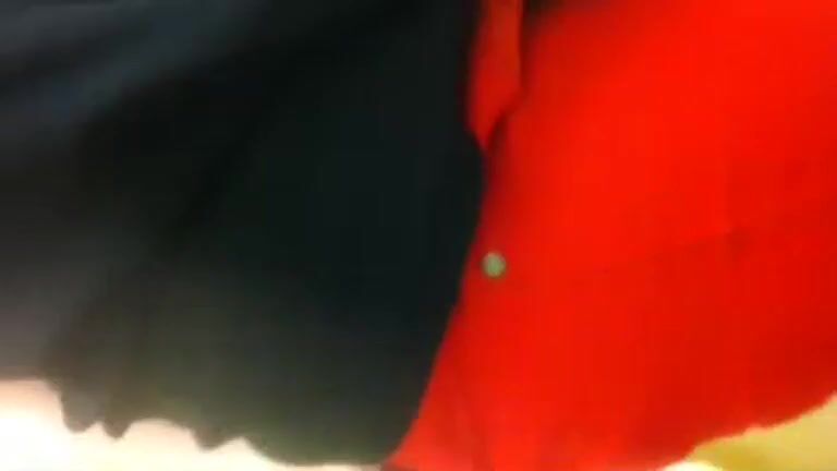 Subway Fun ;) Teen Fingering Herself At Work