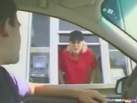 Dailymotion - McDonald clerk flashes titties to customer 2 - a Sexy video.mp4