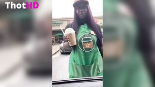 Starbucks Black teen fucked in the parking lot