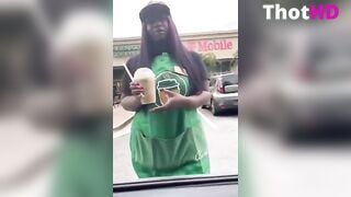 Starbucks Black teen fucked in the parking lot