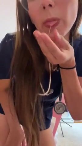 Real Nurse Fingering Asshole @ Work SSM Health, IL