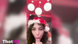 LaylaDeline Christmas Handcuffed & Fucked Video Leaks (1)