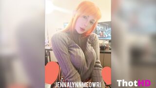 Jenna Lynn Meowri Braless