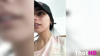 Mia Khalifa Nude Shower