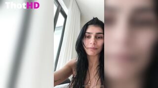 Mia Khalifa Nude Shower
