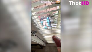 Morgpie Masturbating to my Hot Sunbathing Stepsister