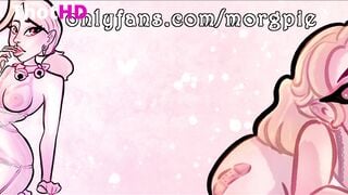 Morgpie Seductive elf babe stuffing her holes - teasing squirting vibrator orgasm ahegao