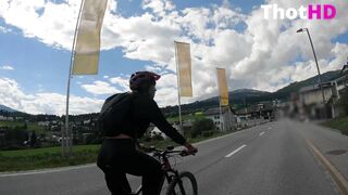 DaringKiara Naked Bike Ride and Public Sex