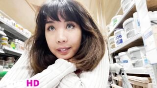 DaringKiara Risky Public Store Masturbation I