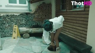 DaringKiara Sex and Blowjob in a Public Sauna