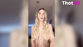 Smashedely Nude Topless Shaking Big Tits