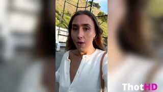 Lily Phillips Public Cumwalk