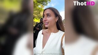 Lily Phillips Public Cumwalk