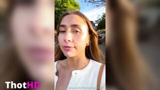 Lily Phillips Public Cumwalk