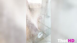 Angela White Shower