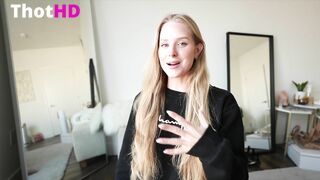 Caroline Zalog Lingerie Try On OF