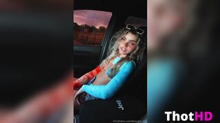 bougie_bb tits in car