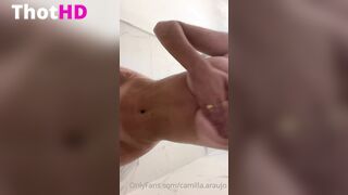 Camilla Araujo Naked Shower