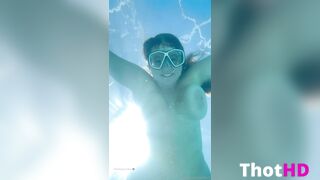 TheMirandaAffect Nude Under water