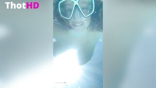 TheMirandaAffect Nude Under water