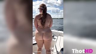 TheMirandaAffect boat twerking