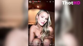 Kinsey Wolanski Topless Micro Thong Twerk