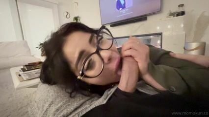 Momokun POV BJ and Titfuck