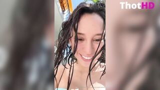 Veronica Perasso Poolside Masturbation