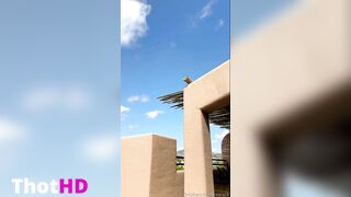 Emily Black Balcony Bj And Doggy Fuck POV