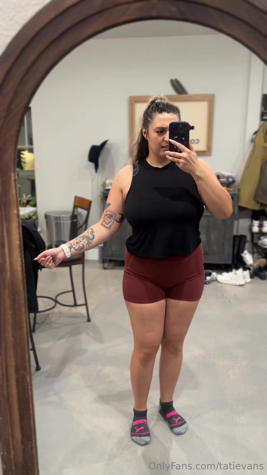 Tati Evans Nude Mirror