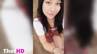Lily Kawaii Creampie your naughty schoolgirl