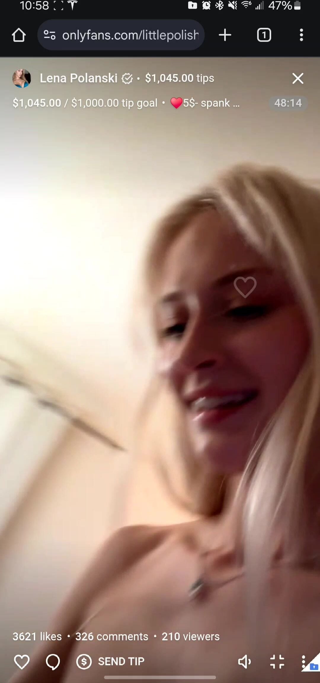 Lena Polanski OF Live Stream