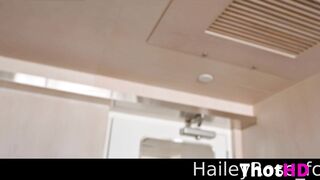 Hailey Rose KINKY SQUIRTING SLEEPOVER WITH BEST FRIEND SYBIL