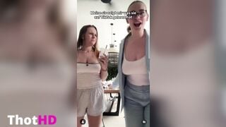 ema.santi braless shaking her tits
