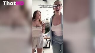 ema.santi braless shaking her tits
