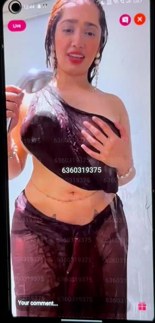 Aditi Mistry Shower Wet See Thru
