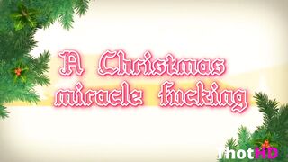 Busty MILF Amanda Breden gets fucked and facial from Santa Clause
