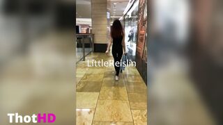 Reislin Classmate Swallow Cum after School in the Mall