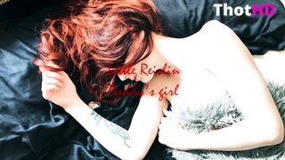Reislin Daddy Fucks Perfect Tits of Sleepy Teen and get Blowjob