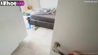 EmmaxSpice POV Sex Tape She Gets Cum On Her Face