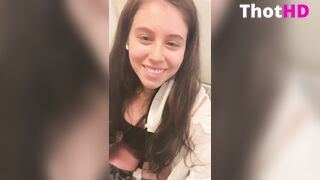 Violet Summers Peeing on the plane