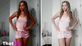Angel Polikarpova boobies see through clothing edit