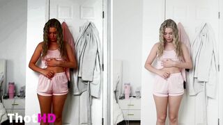Angel Polikarpova boobies see through clothing edit