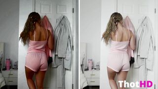 Angel Polikarpova boobies see through clothing edit