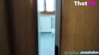 Mira Love POV My stepbrother is spying me in the bathroom and then bangsmeforgood