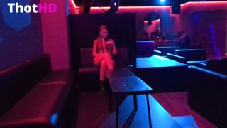 Mira Love Twerking on the dick of the guy I met at the disco, he fucks me so hard