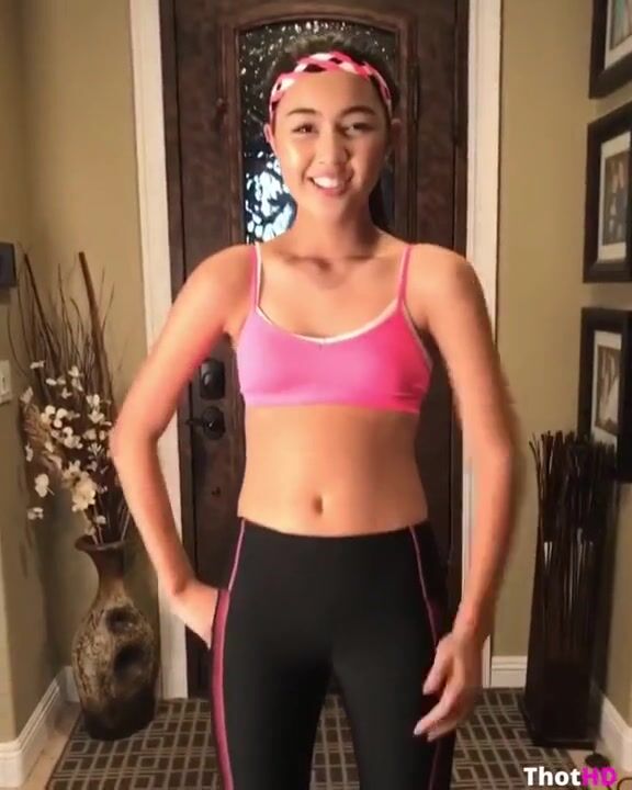 Kylin Kalani tight spandex