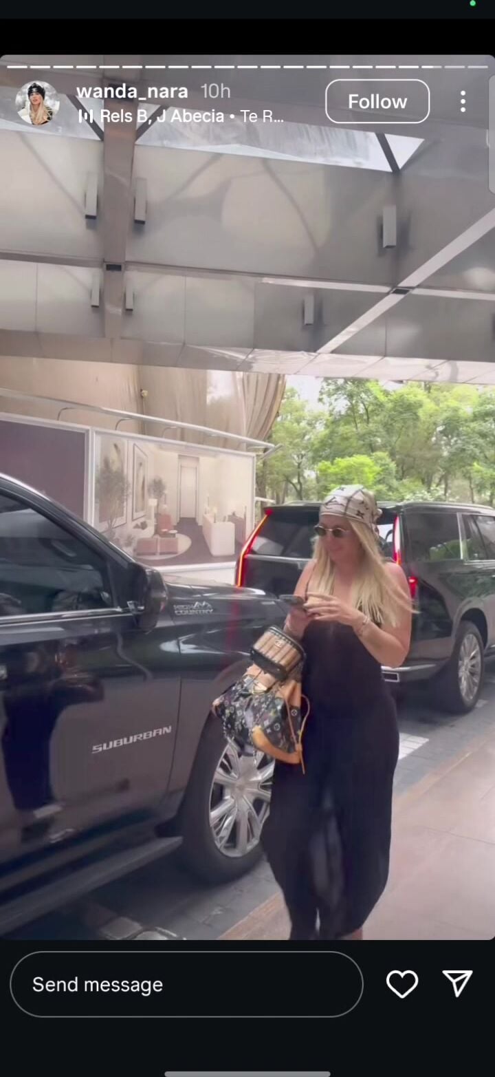 Wanda Nara See Thru Tits