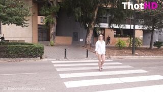 Bralessforever Cassandra White Blouse